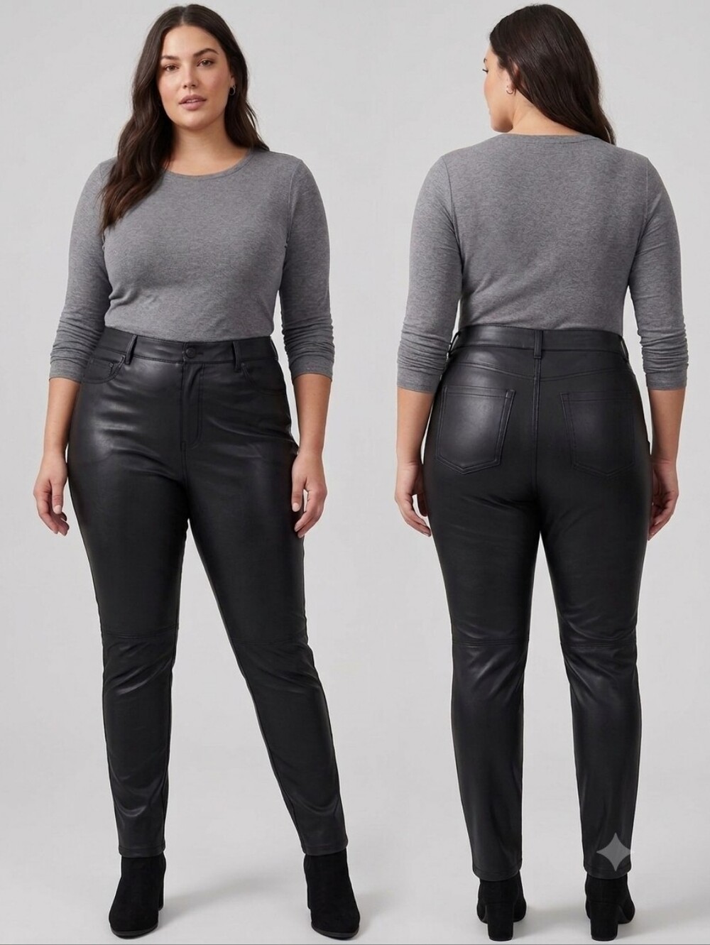 NWT Torrid Perfect Skinny Faux Leather High-Rise Pants Black Size 18R